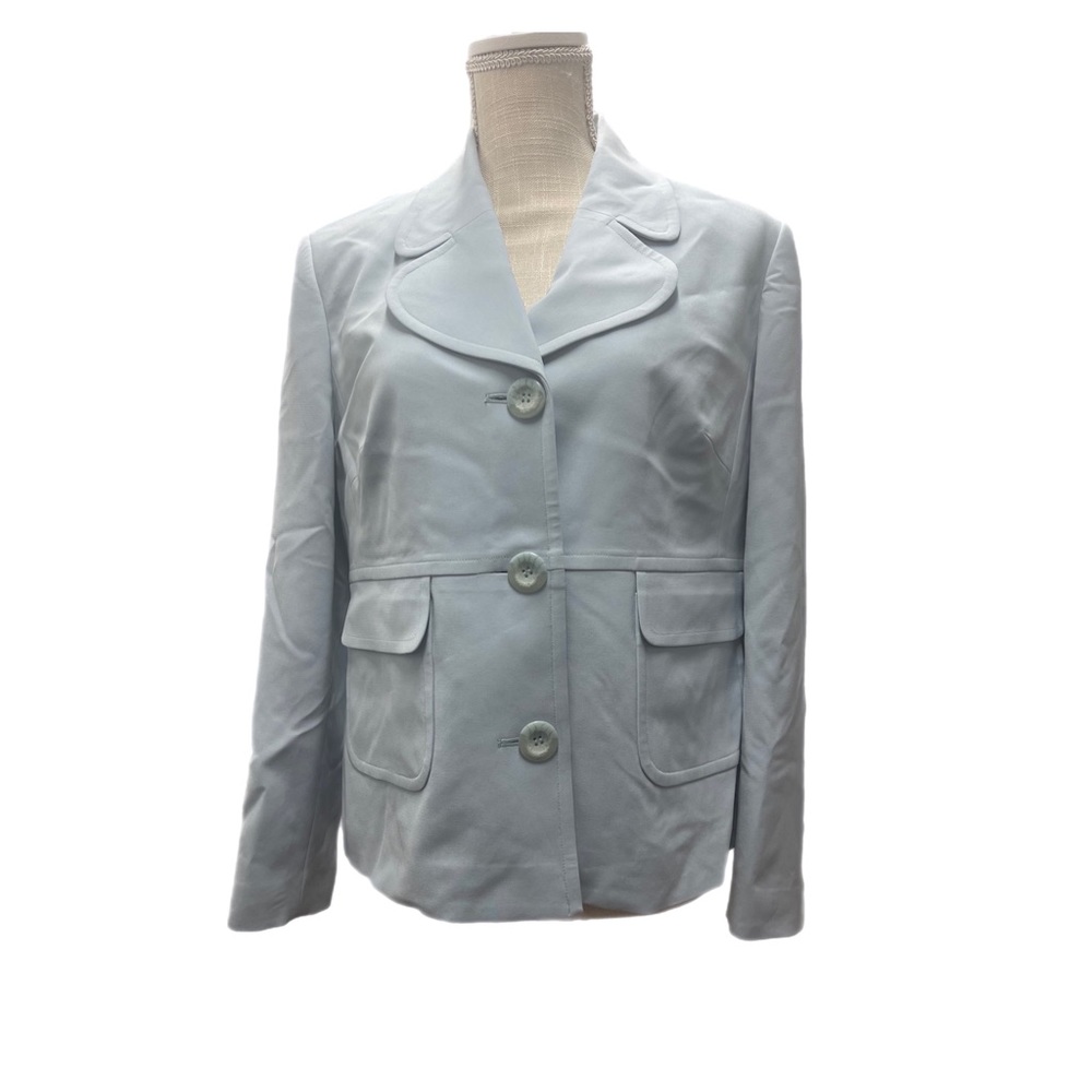 NEW NWT Talbots Petites Blazer Size 14 Dramatic Notch Lapels DEADSTOCK